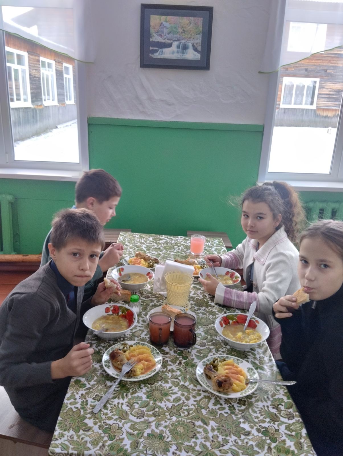 Изображения столовой.